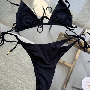 Monday Swimwear Black Bikini